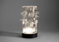 Kiko Lopez, Wild I, Illuminated Bohemian Crystal Vase, France, 2023