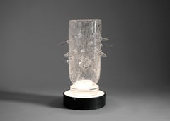 Kiko Lopez, Wild II, Illuminated Bohemian Crystal Vase, France, 2023