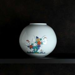 Vase Kikukachou fabriqué à la main au Japon