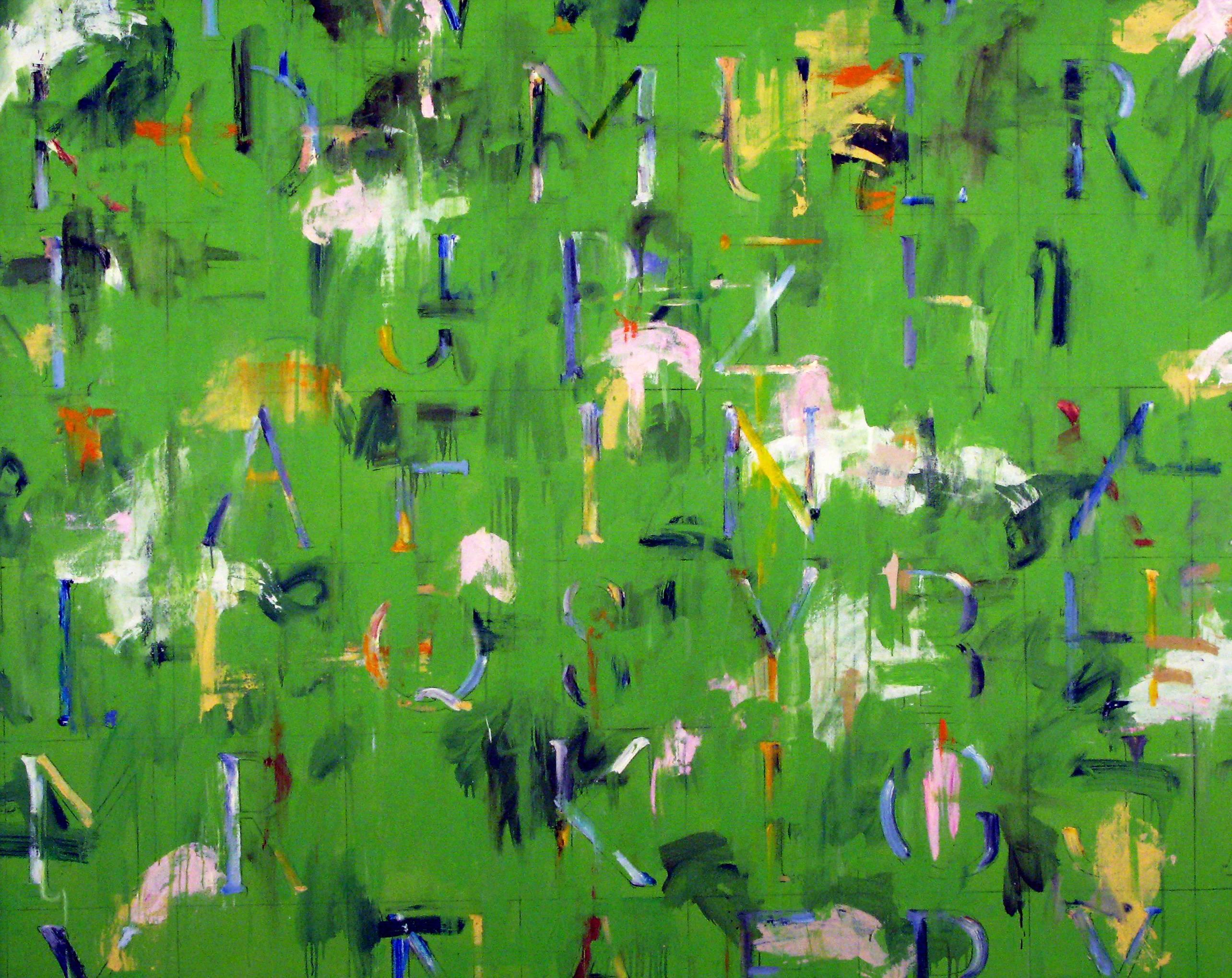 Kikuo Saito Abstract Painting - April Jump
