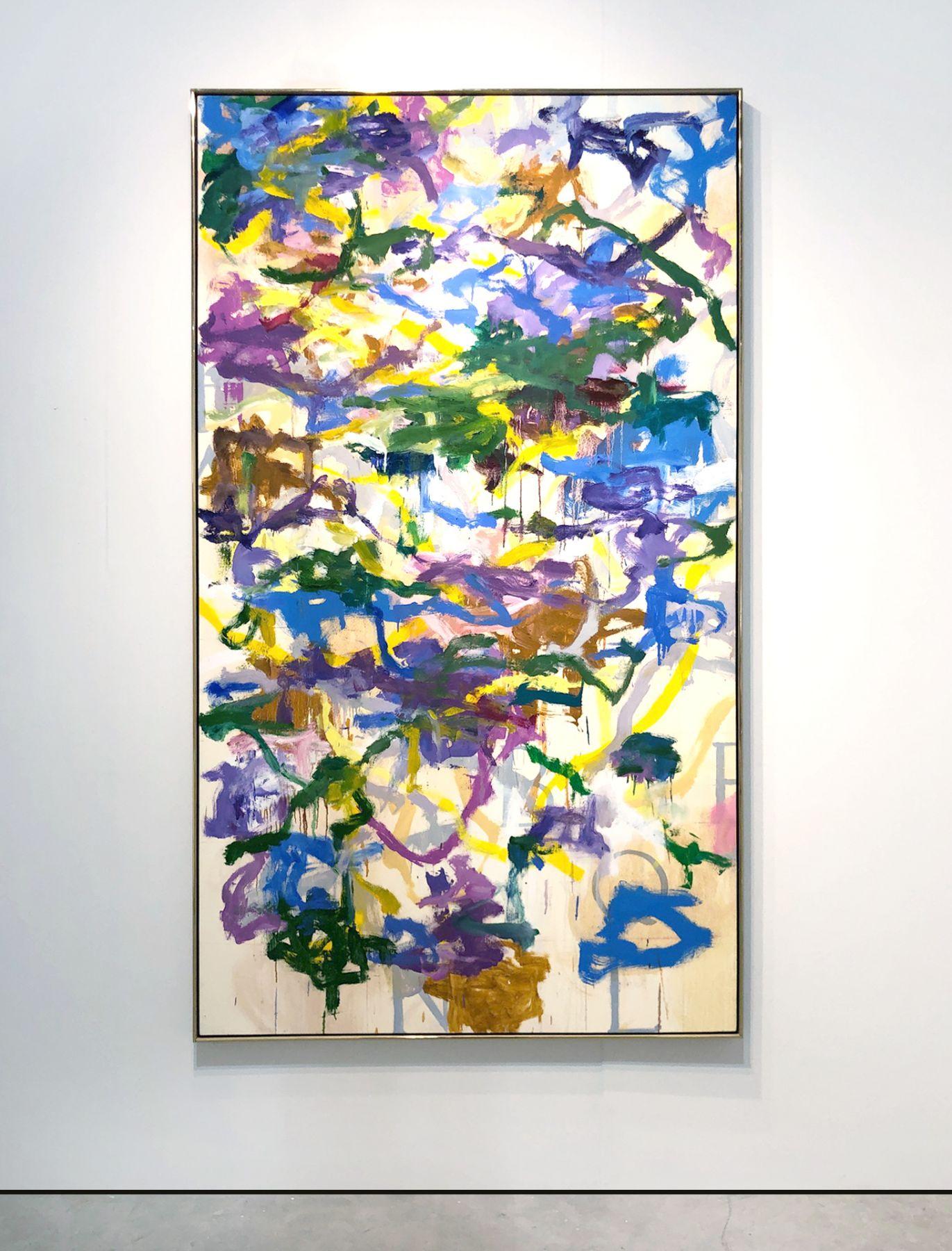Kikuo Saito Abstract Painting - Blue Talia