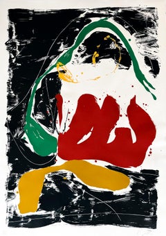 Kikuo Saito (1939-2016) - « Escargot d'été » - Sérigraphie en couleur sur papier - 1979