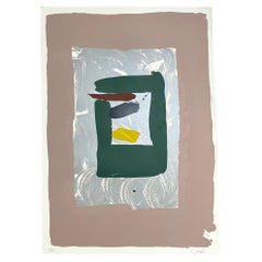 Kikuo Saito Signed Limited Edition Abstract Serigraph