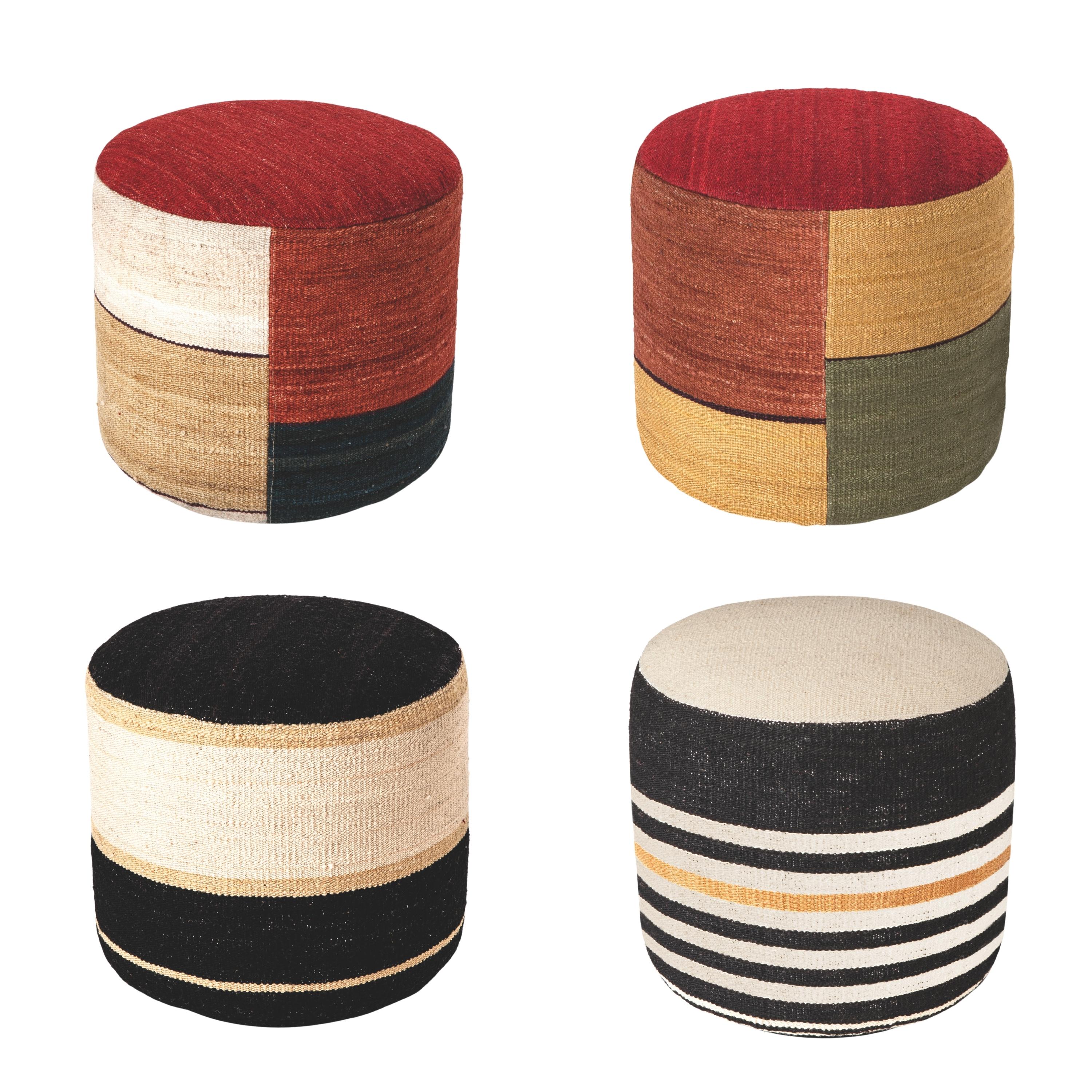 'Kilim 3' Pouf by Nani Marquina and Marcos Catalán for Nanimarquina Español en venta