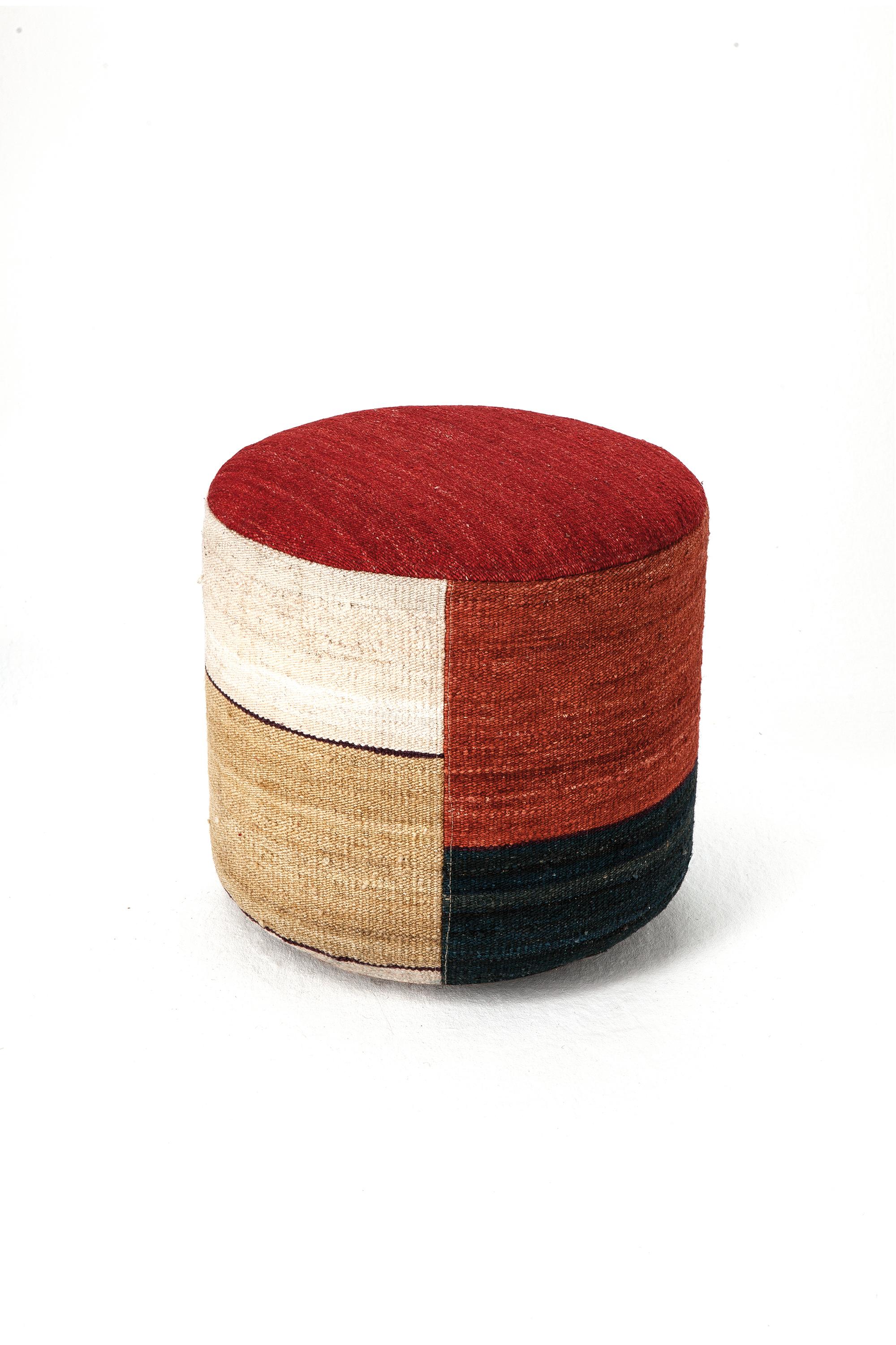 'Kilim 4' Pouf by Nani Marquina and Marcos Catalán for Nanimarquina For Sale 8