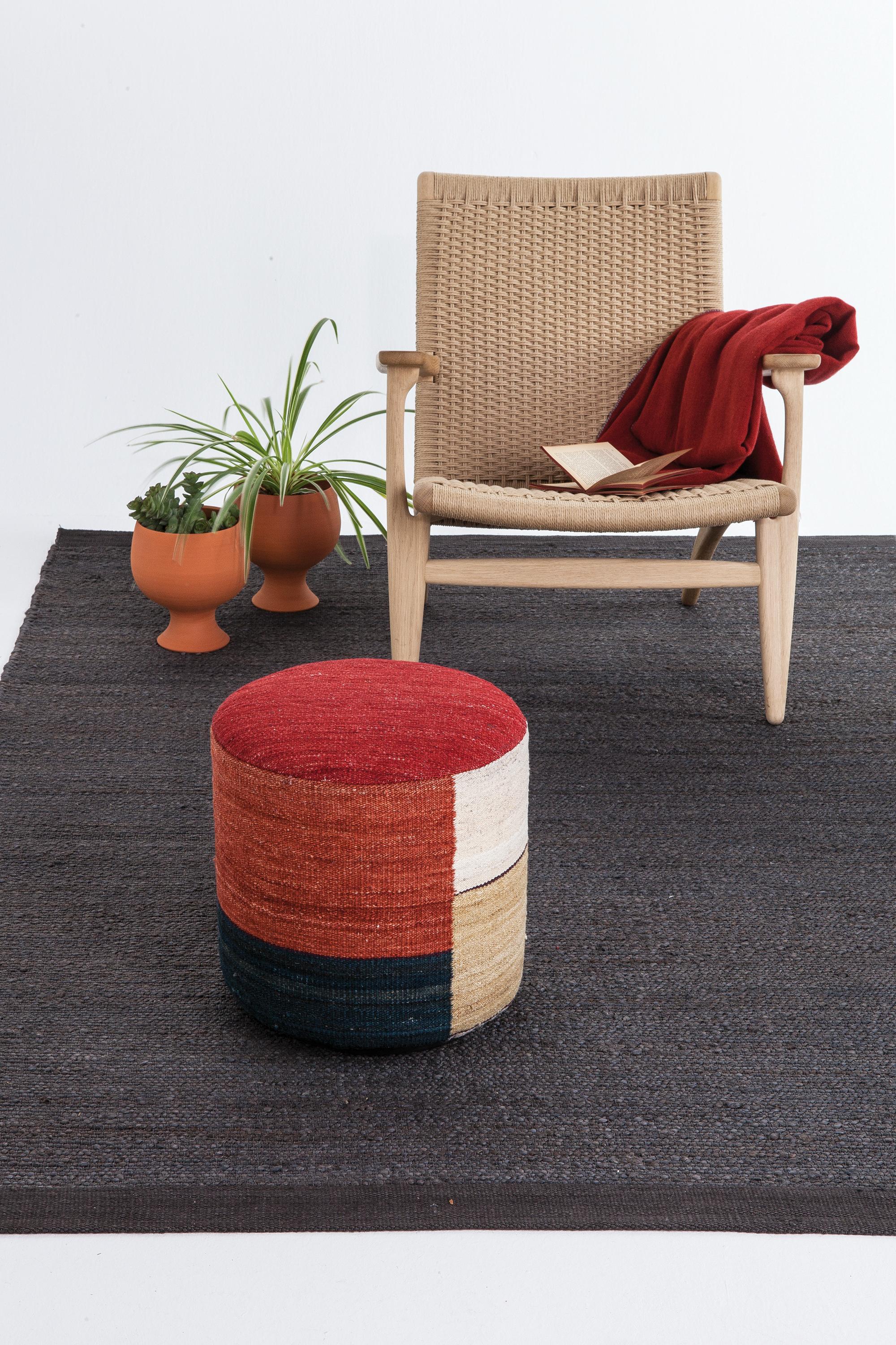 Contemporary 'Kilim 4' Pouf by Nani Marquina and Marcos Catalán for Nanimarquina For Sale