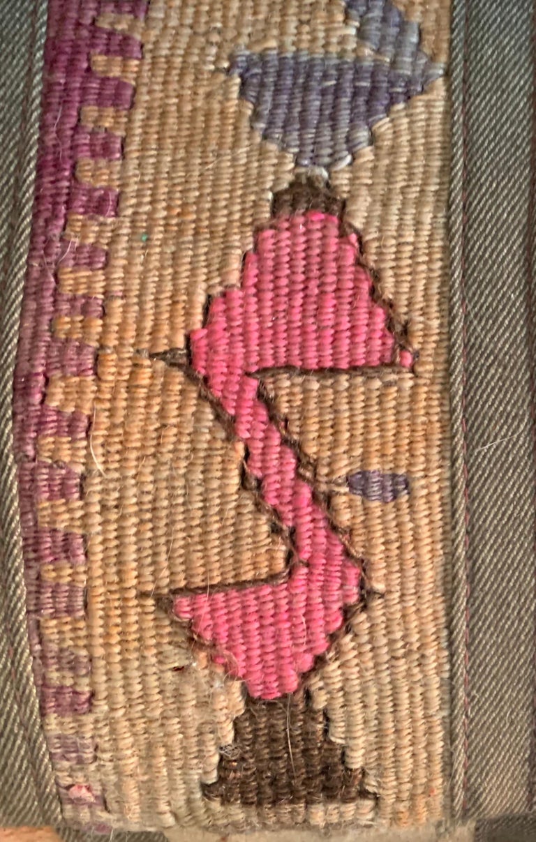 Kilim Clad Custom Handmade Sofa Postmodern Southwest Santa Fe, New