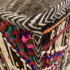 Kilim Footstool, Turkey, Contemporary
