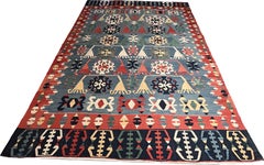 Kilim Gashgaï Fabric Rug