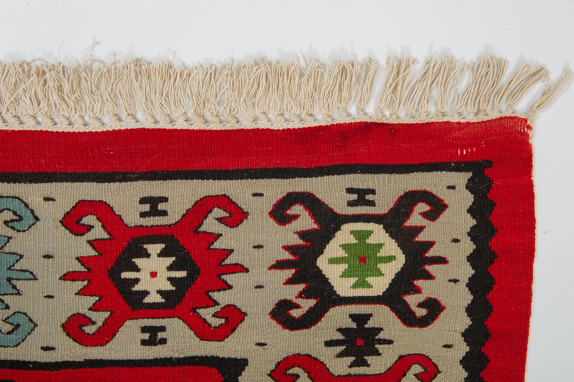 Hand-Woven Large Turkish  Kilim For Sale