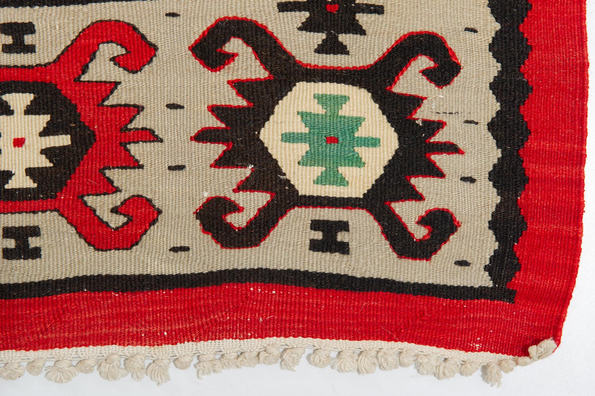 20th Century Large Turkish  Kilim For Sale