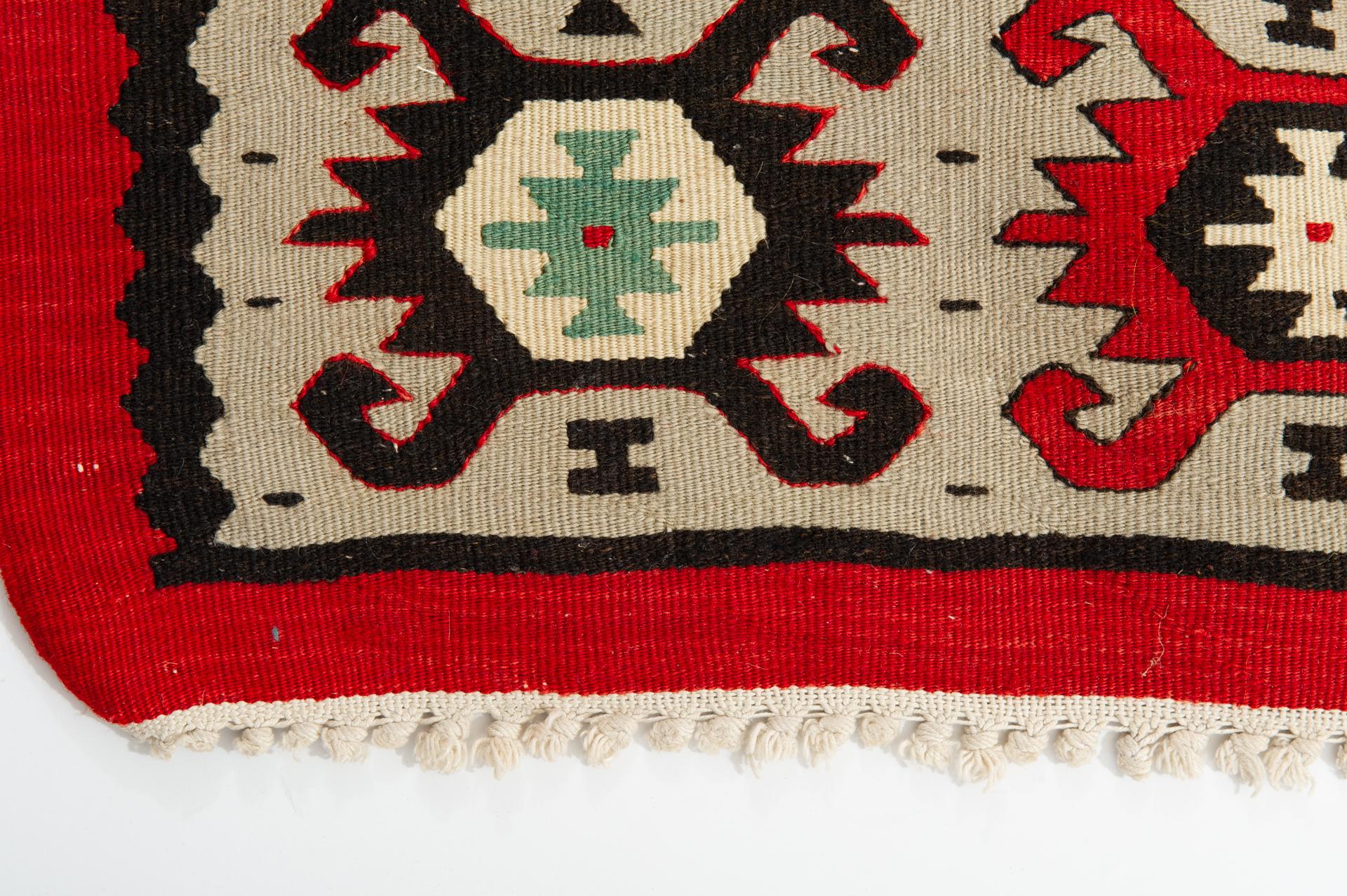 Wool Large Turkish  Kilim For Sale