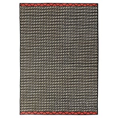 Kilim Hatch I - Modern Design Rug Carpet Wool Cotton Handwoven Paolo Giordano