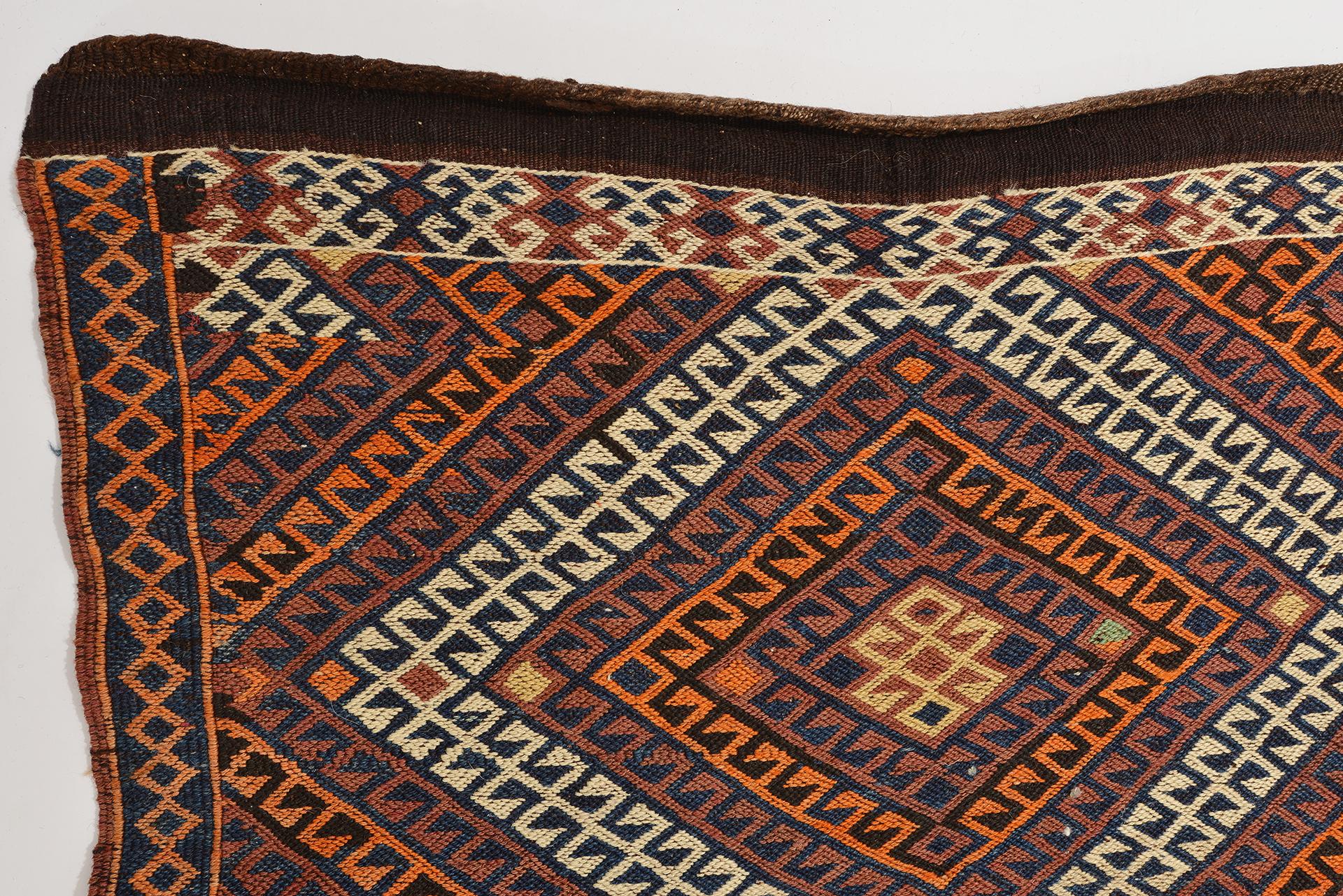 Kilim Nomadic Runner For Sale 1