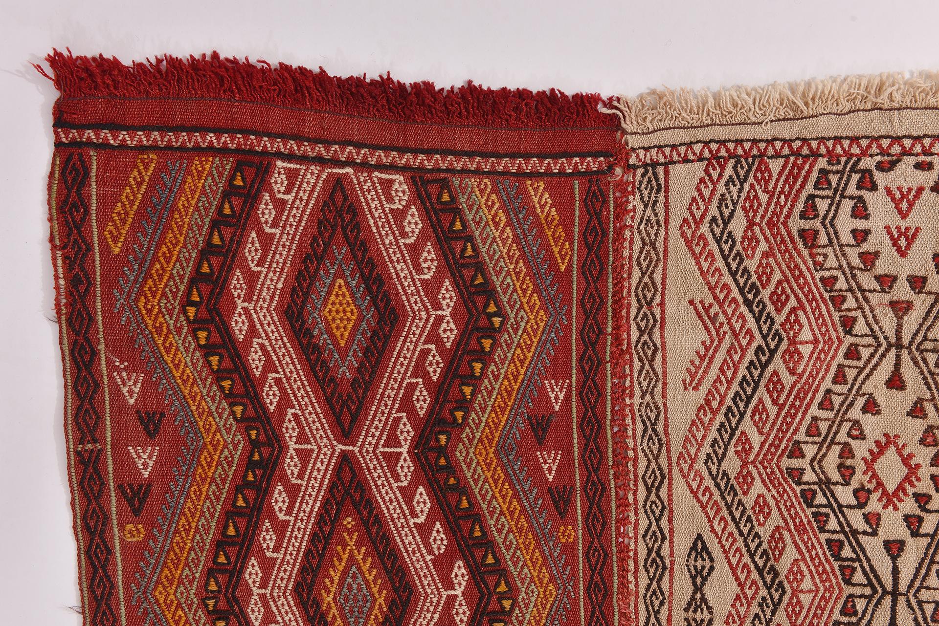 Kilim or Cicim FETHIYE In Excellent Condition For Sale In Alessandria, Piemonte