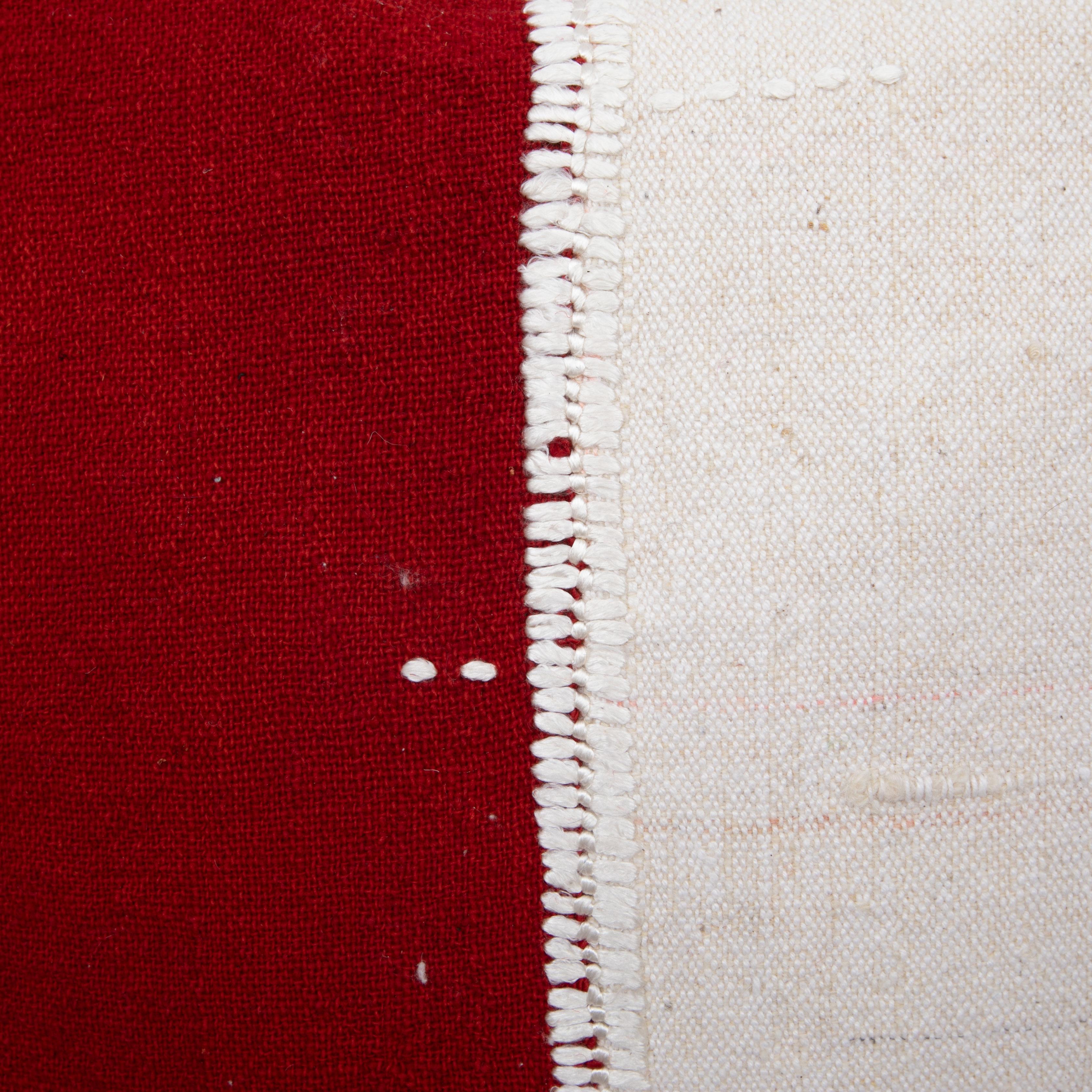 Lana Fodera per cuscino in Kilim Perde dalla Turchia Anatolia, anni '60 in vendita