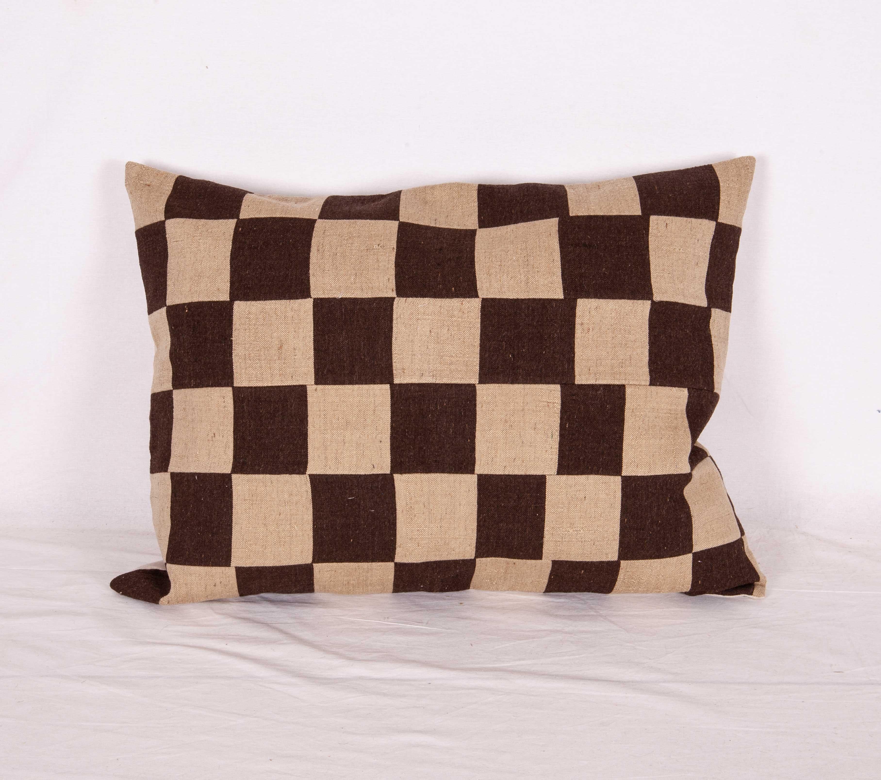 Wool Kilim Pillow Cases Fashioned from a Vintage Cover, Late 20th Century