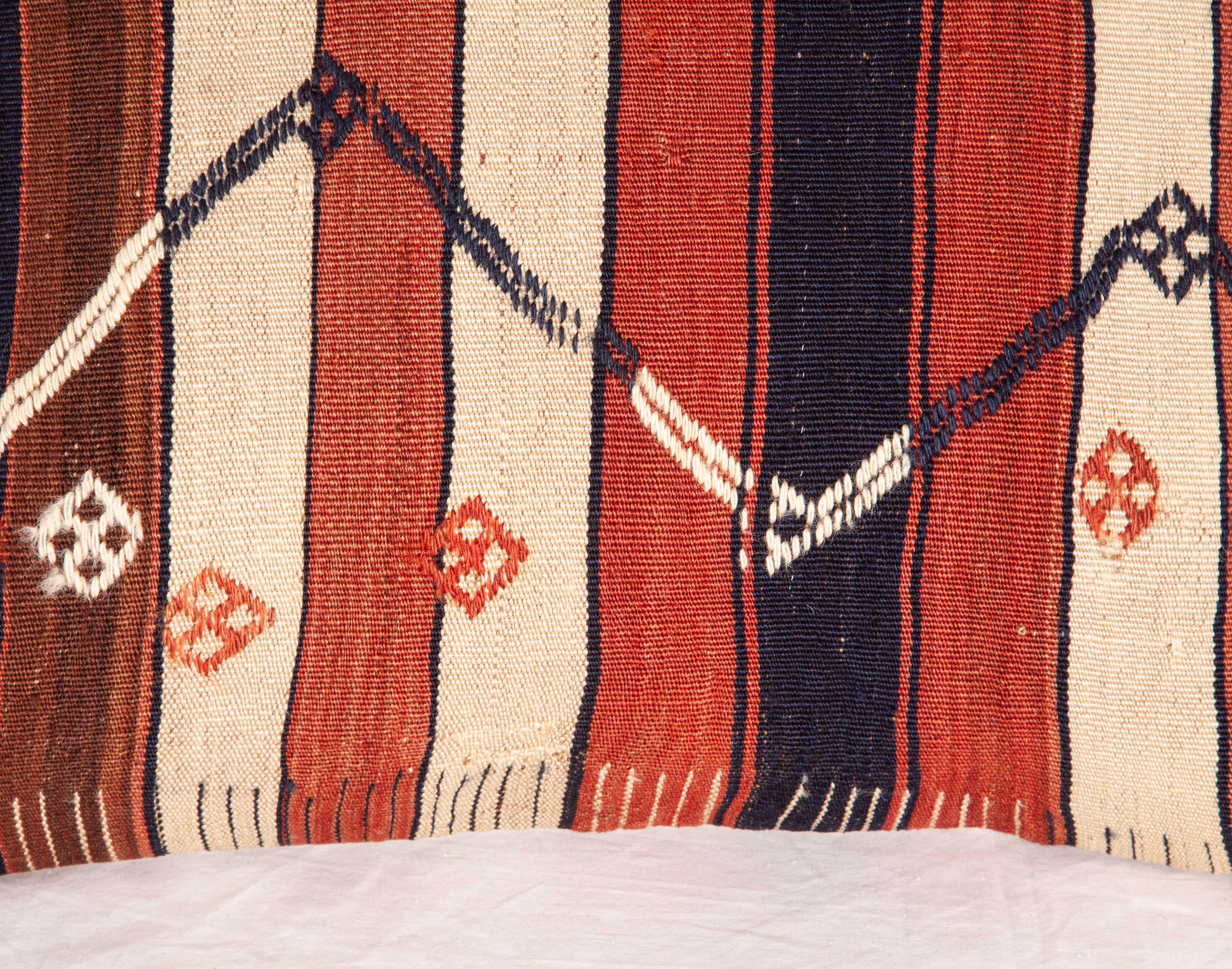 Kilim Pillow Cases Fashioned from an Eastern Anatolian Kilim, Early 20th Century In Good Condition In Istanbul, TR