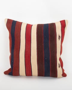 Kilim Pillowcase made from a 19th C. Eastern Anatolian kilim Fragment
