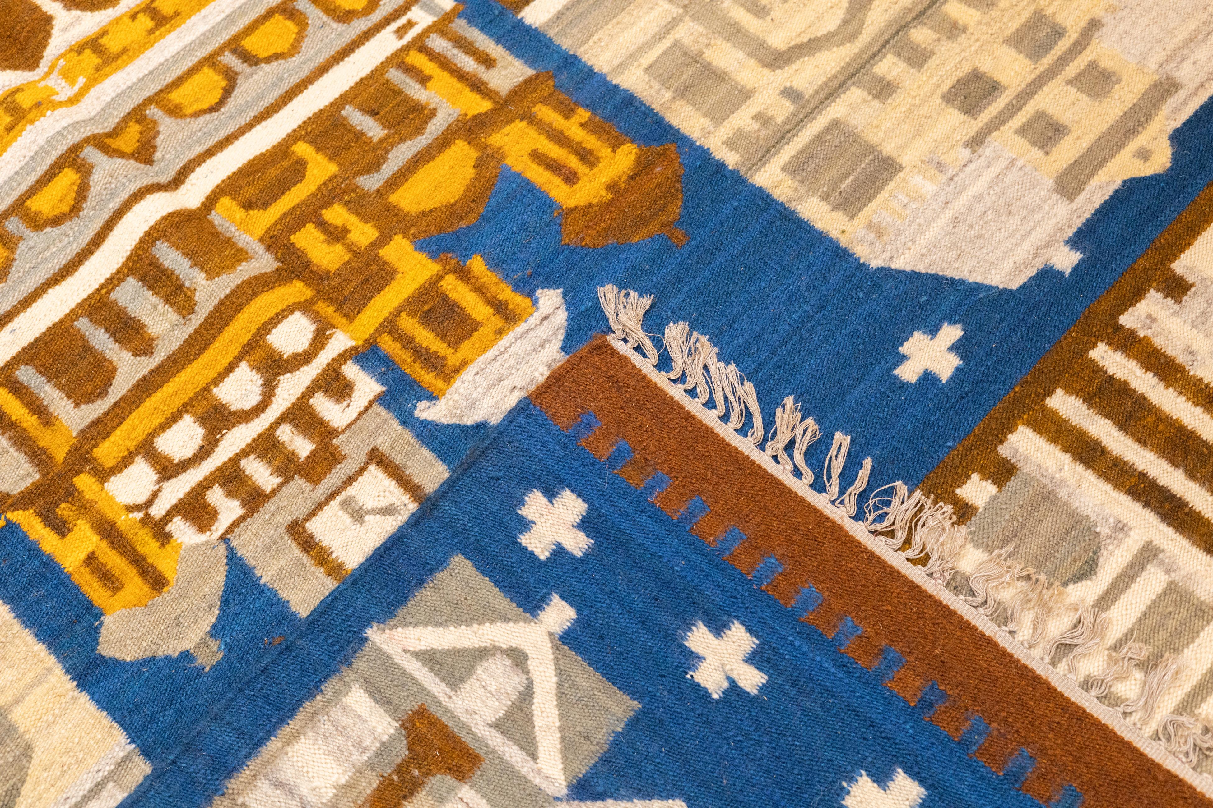 Kilim-Teppich 5'11'' x 7'11'' im Angebot 2