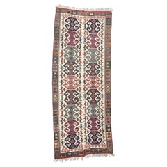 Kilim Rug Anatolian Geometric