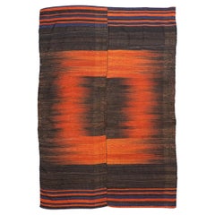 Tapis Kilim au design dégradé élégant