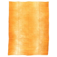 Antique Kilim Rug in Soft Golden Hue