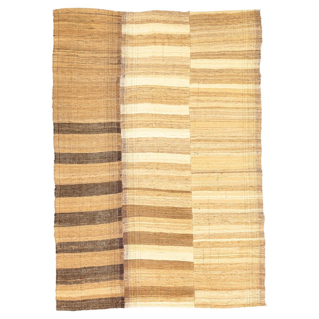 Kilim Rug Minimalist Design from northern Persia, Mazandaran lahaf