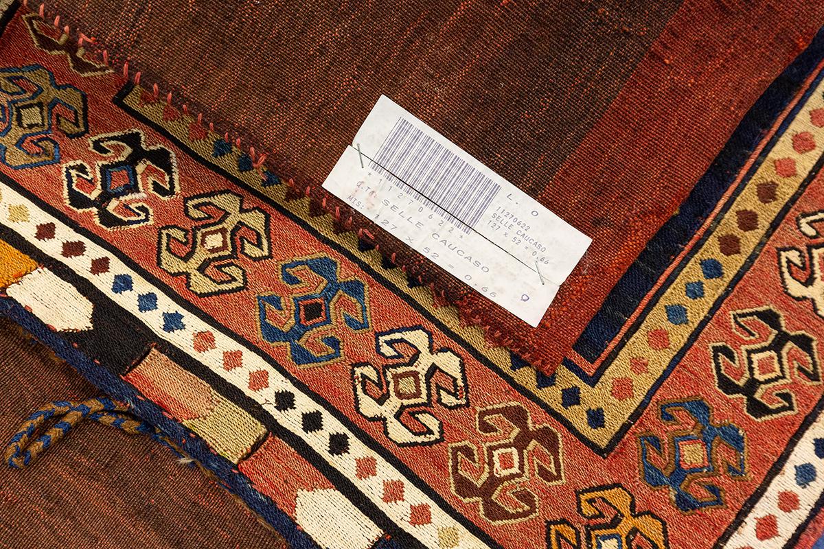 Kilim-Teppich Satteltasche Kaukasisch im Angebot 2