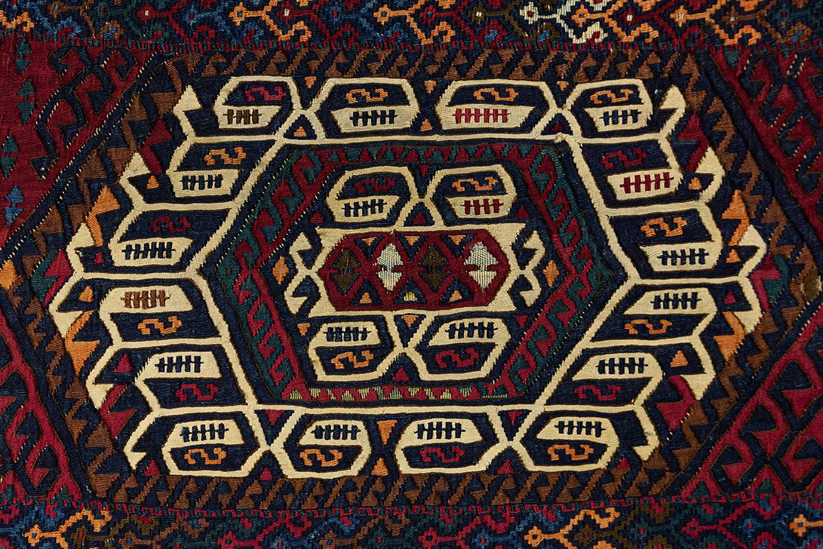 Kilim-Teppich Sivas Chandta (Handgefertigt) im Angebot