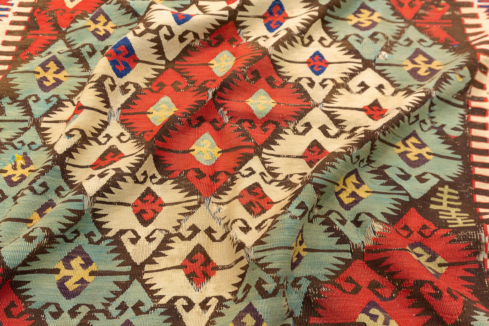 Kilim Rug Turkish Aydin For Sale 2
