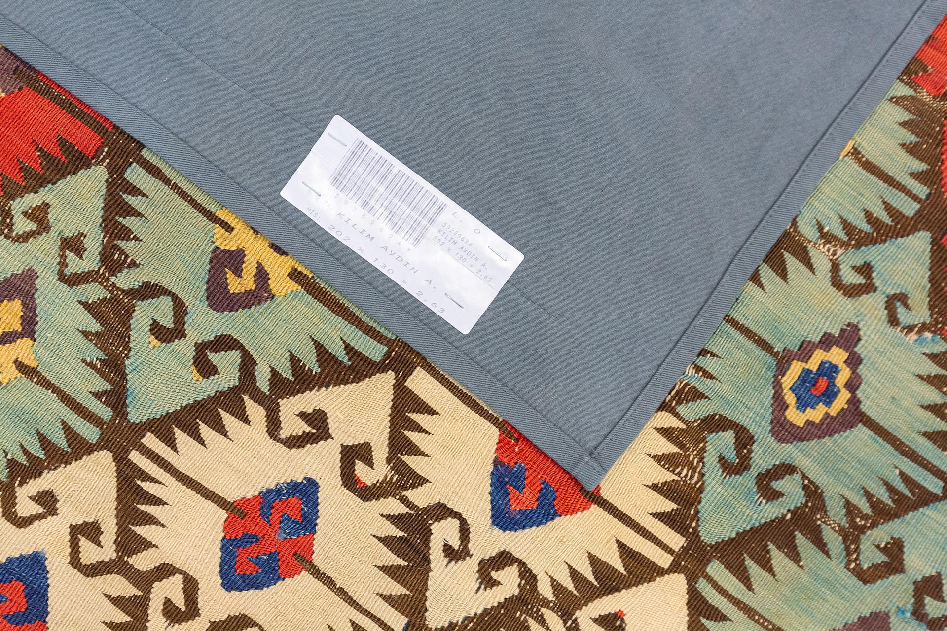Kilim Rug Turkish Aydin For Sale 3