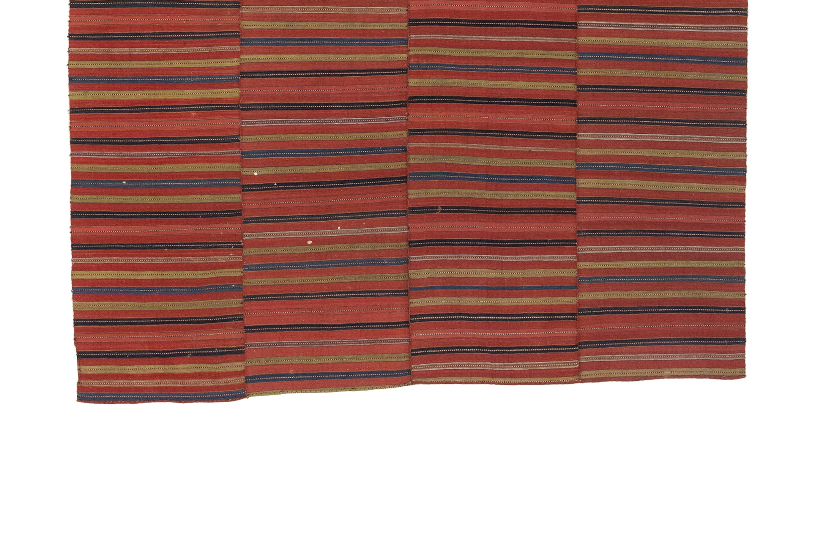 Kelim-Teppich Vintage, um 1880 im Zustand „Gut“ im Angebot in Los Angeles, CA