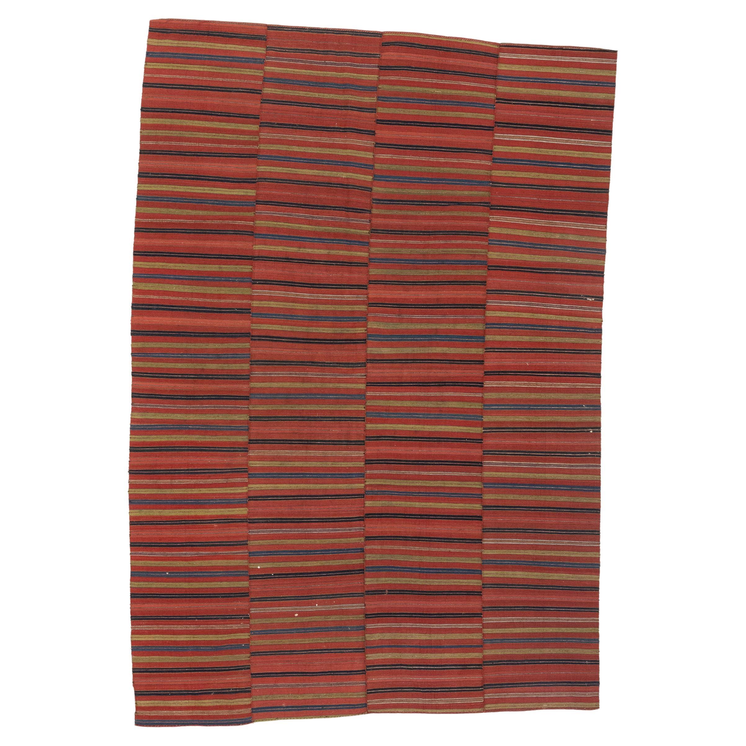 Kilim Rug Vintage, circa 1880s