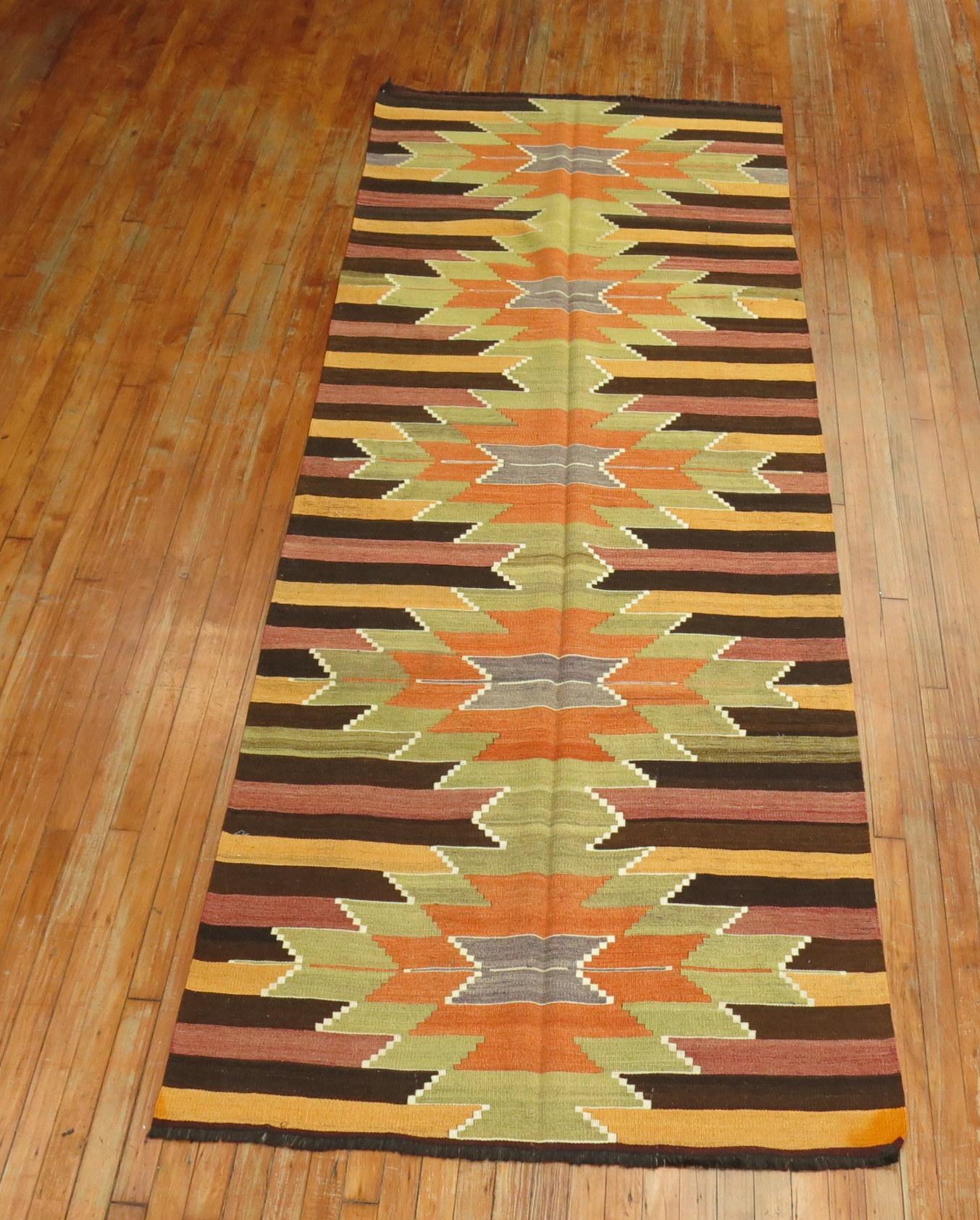 20th Century Kilim Runner