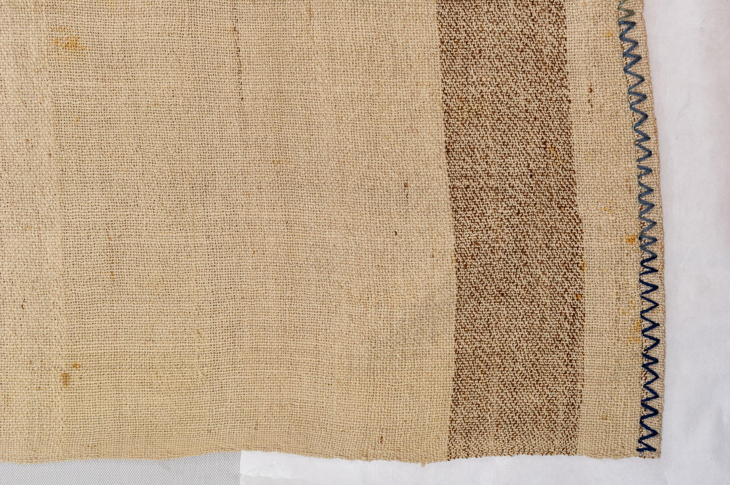 Hand-Woven Kilim Flatwave SIVAS in Wool Natural Color  For Sale