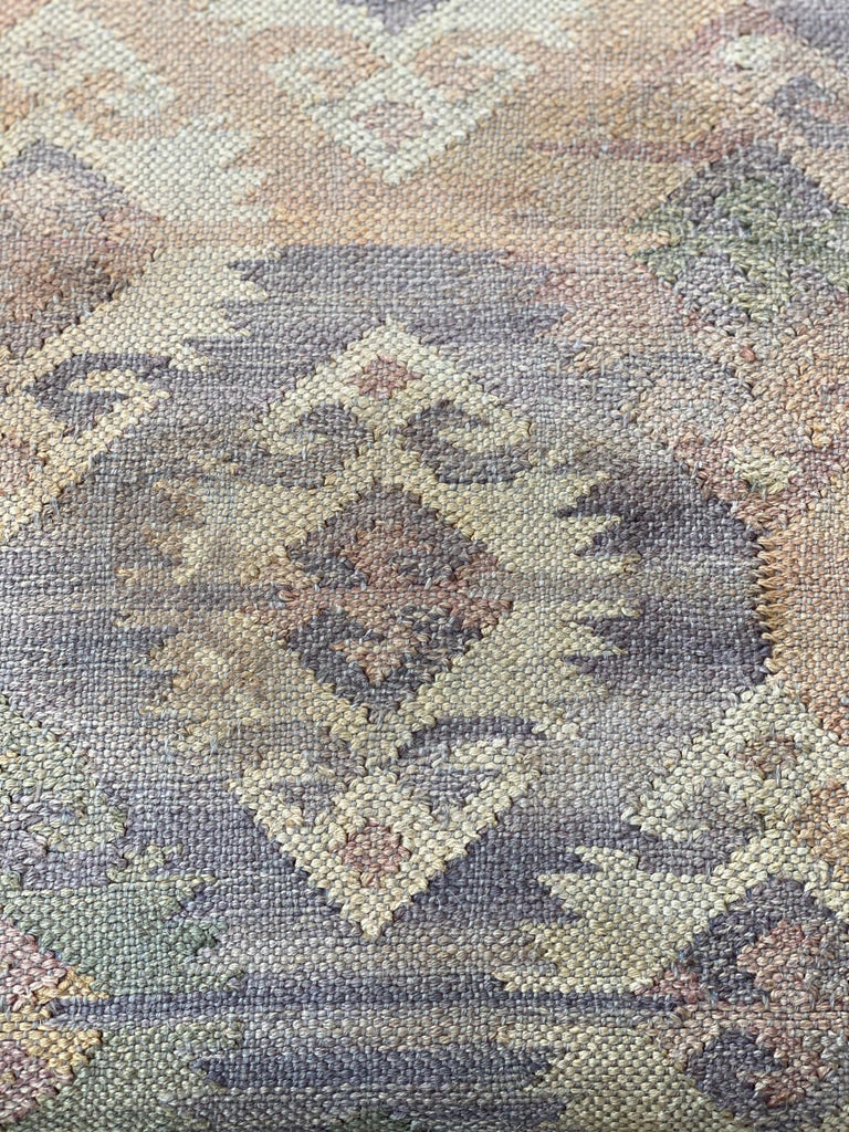 Kilim Upholstered Ottoman/Coffee Table at 1stDibs kilim ottoman