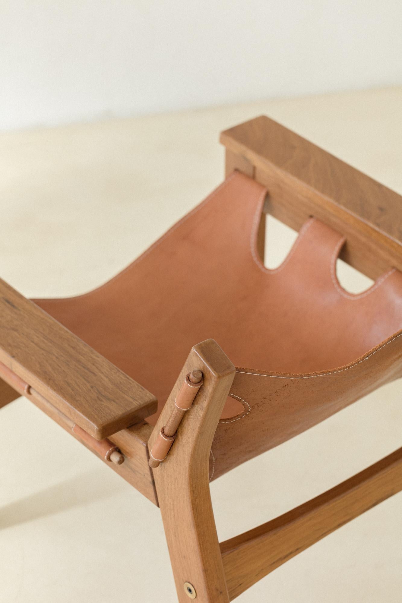 Fauteuil brésilien du milieu du siècle « Kilin » de Sergio Rodrigues, 1973 en vente 3