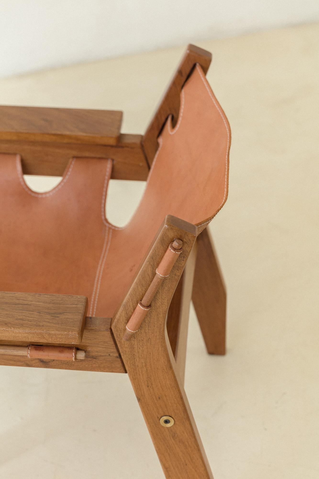 Fauteuil brésilien du milieu du siècle « Kilin » de Sergio Rodrigues, 1973 en vente 4