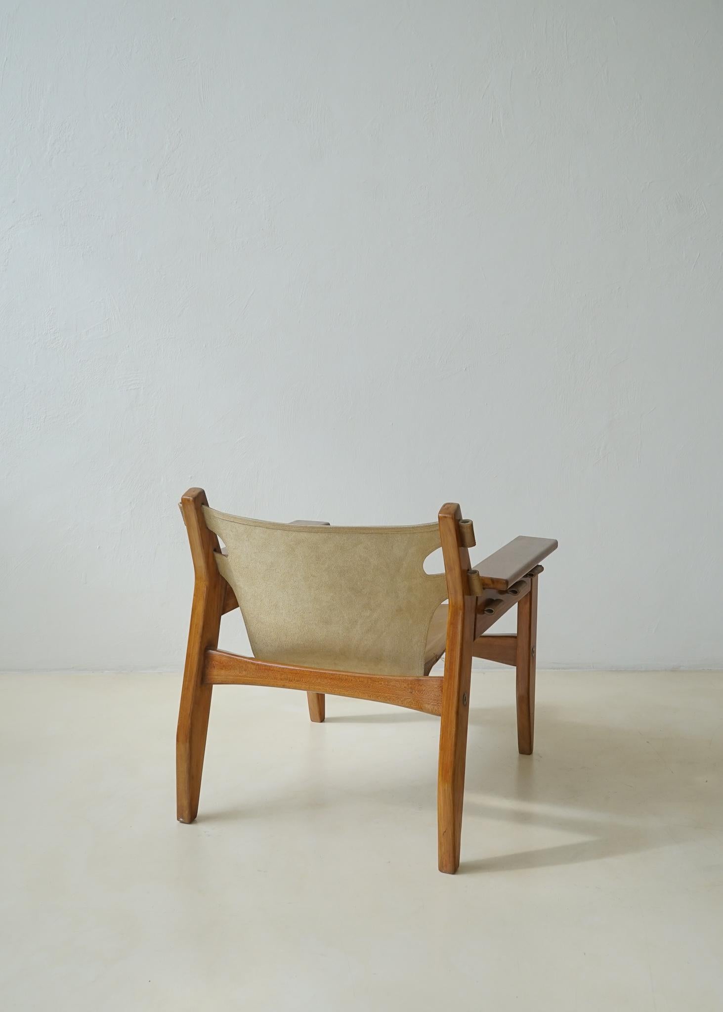 Mid-Century moderno Poltrona brasiliana di metà secolo 