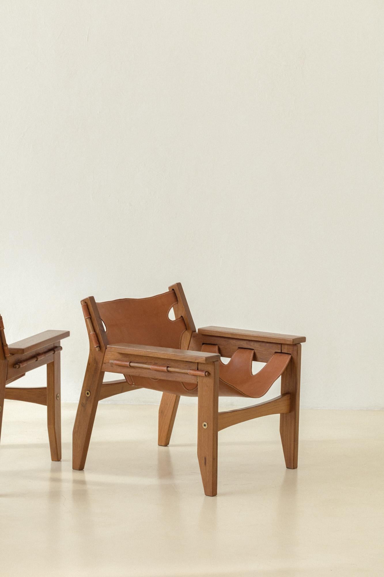 Mid-Century Modern Fauteuil brésilien du milieu du siècle « Kilin » de Sergio Rodrigues, 1973 en vente