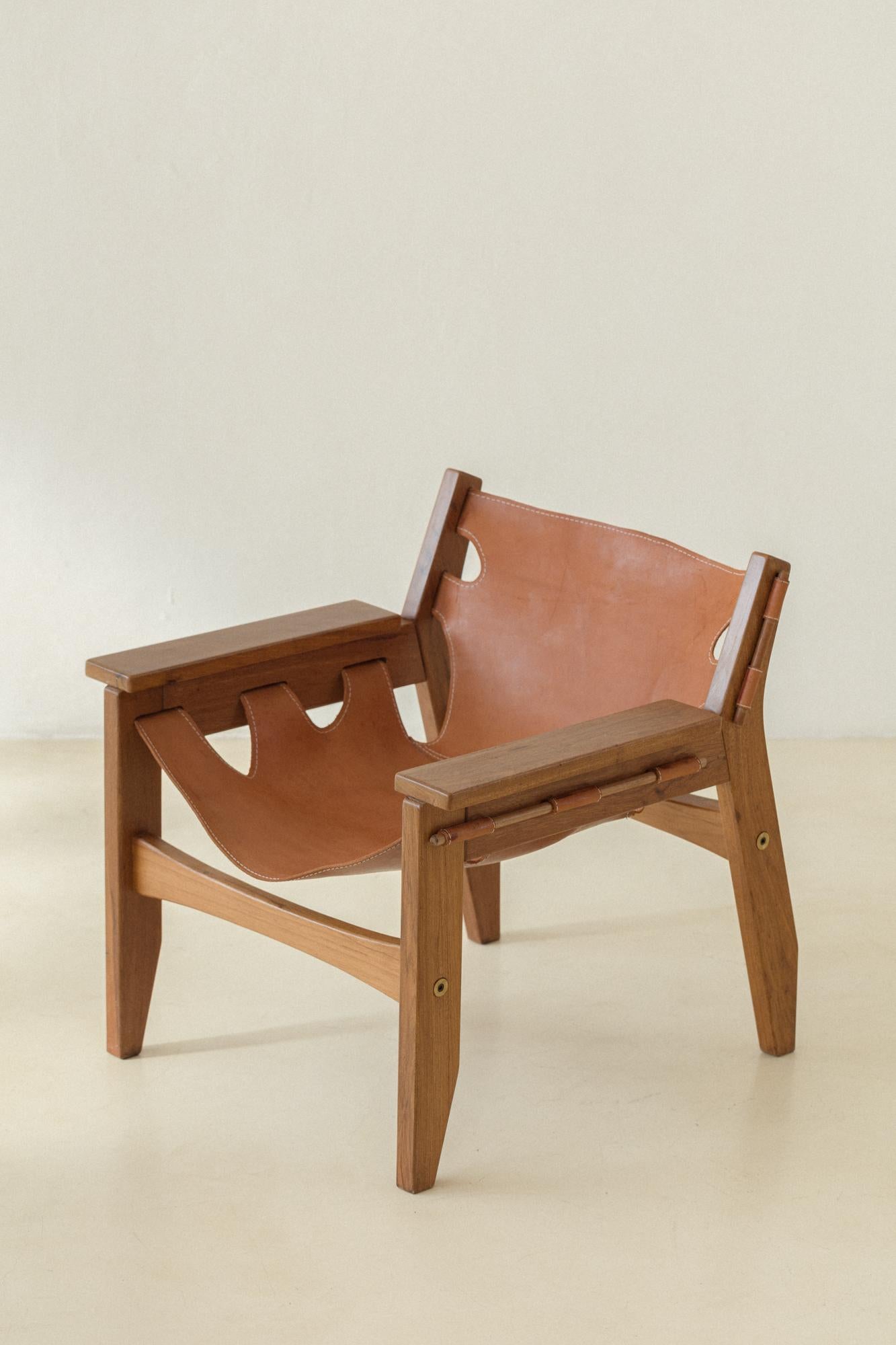 Fauteuil brésilien du milieu du siècle « Kilin » de Sergio Rodrigues, 1973 en vente 1