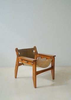 Fauteuil brésilien du milieu du siècle « Kilin » de Sergio Rodrigues, 1973