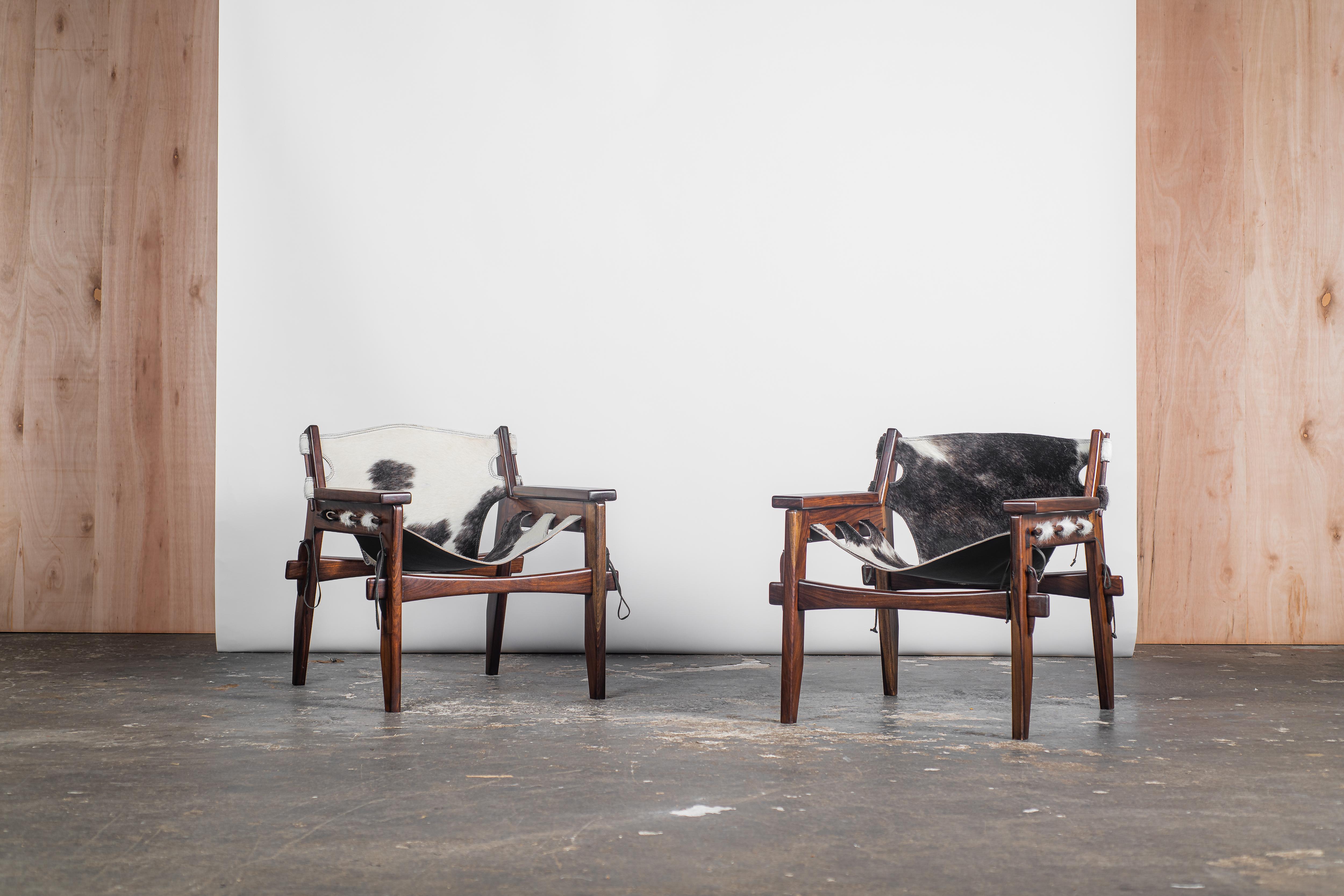 Le fauteuil Kilin, sommet de l'ingéniosité artistique conçu par le designer visionnaire Sergio Rodrigues, incarne une fusion exquise entre la brillance esthétique et l'élégance fonctionnelle. Avec un engagement inébranlable pour un savoir-faire