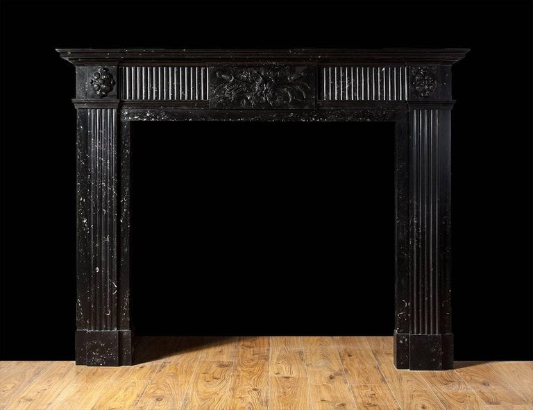 Kilkenny Fossil Marble Mantelpiece For Sale at 1stdibs