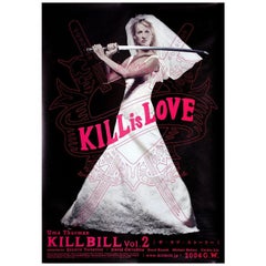 Kill Bill: Vol. 2 2004 Japanese B2 Film Poster