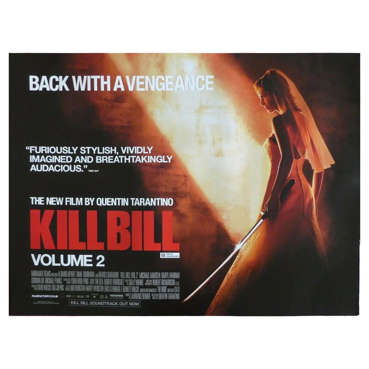 Kill Bill: Volume. 2, Unframed Poster, 2004 For Sale