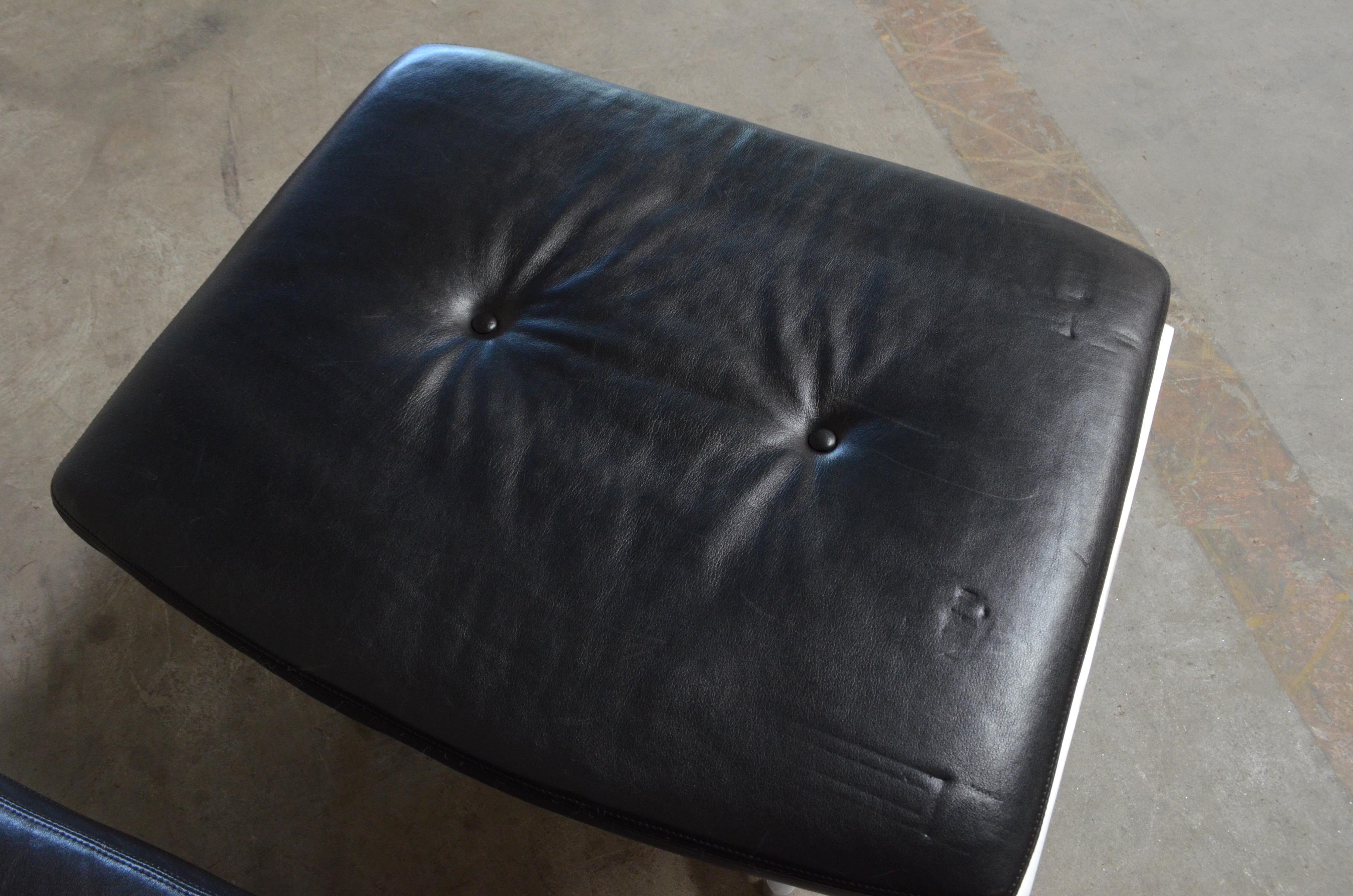 Kill International FK 85 Lounge Chair Cognac Leather Design Kastholm / Fabricius For Sale 4