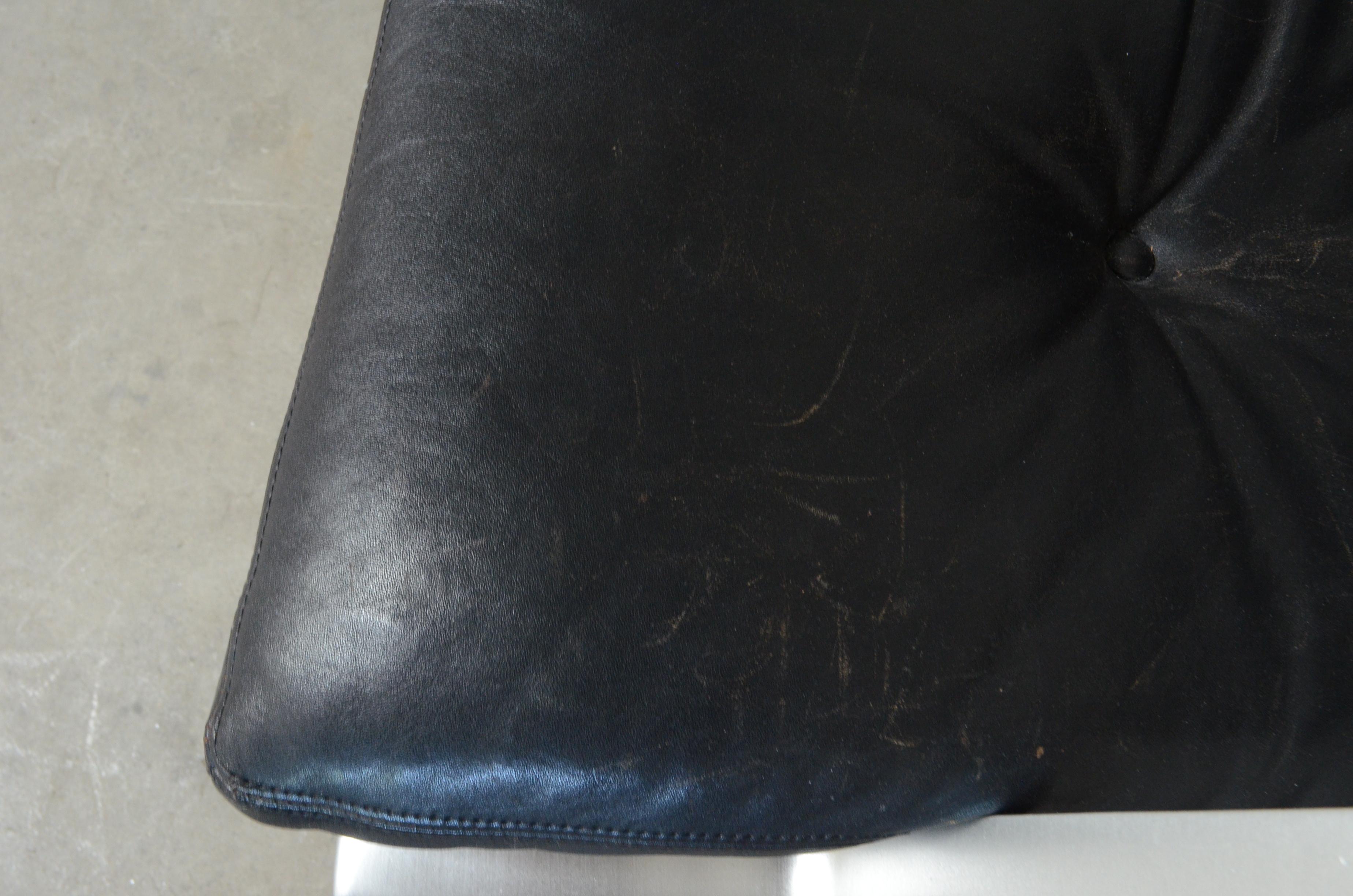 Kill International FK 85 Lounge Chair Cognac Leather Design Kastholm / Fabricius For Sale 9