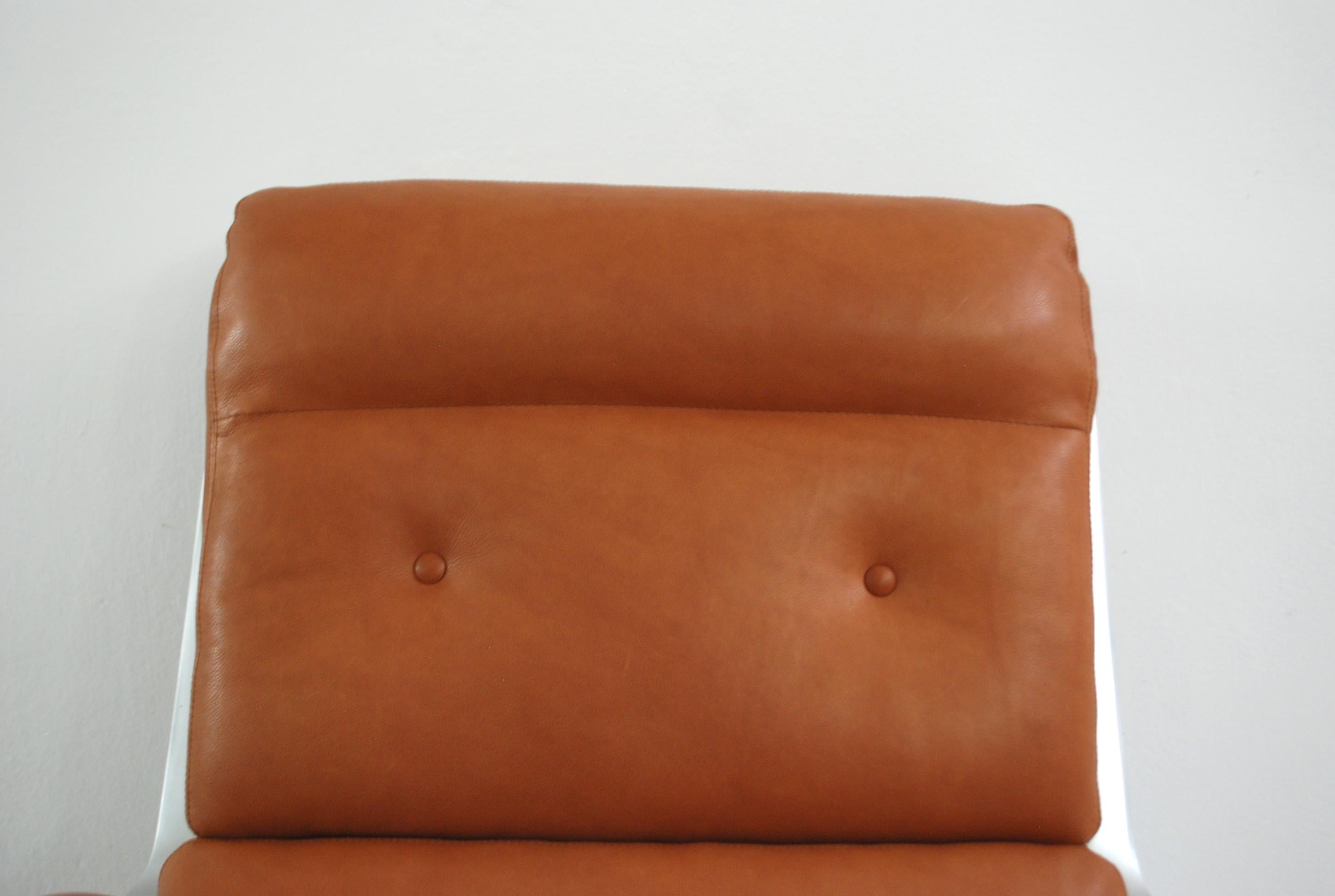 Silla de salón Kill International FK 85 Cognac Natural by Kastholm & Fabricius mediados del siglo XX en venta